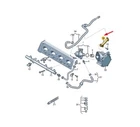 New Audi A4 B9 Fuel Line Bracket 06K133689G Genuine Neu. Price: $14.16.