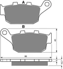 Brake Disc Pads Rear R/h Goldfren For 1999 Honda Xrv 750 Africa Twin (RD07) New. Price: $18.68.