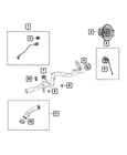 Genuine Mopar Fuel Filler Hose 68091427AA New. Price: $32.83.