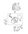 Genuine Mopar Bracket 68147622AA New. Price: $8.57.