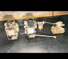 1949 Cadillac Carter Carburetors (2) & Vintage Stewart Warner Electric Fuel Pump Used. Price: $245.00.