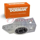 Dorman Front Left Lower Rearward Suspension Control Arm Bushing For Kt New. Price: $37.20.