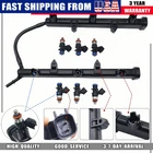 Fuel Rail Injectors Kit Fit For Dodge Chrysler Jeep Grand Cherokee 3.6L New. Price: $158.56.