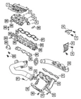 Genuine Mopar Intake Short Running Valve Actuator 4591825AC New. Price: $374.68.