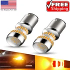 Auxito 1157 2057 Amber Led Turn Signal Indicator Parking Light Bulbs Canbus Pair New. Price: $15.99.