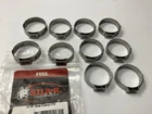 (10) Sur&r Auto Parts 15/16" Seal Clamps, 360 Degree New. Price: $17.95.