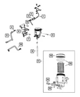 Genuine Mopar Fuel Return Line Tube 68444378AA New. Price: $98.05.