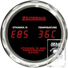 Zeitronix ECA-2 Ethanol Content Analyzer Dual Gauge Red Can Bus, Flex Sensor New. Price: $329.99.
