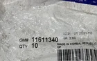 11611340 Bolts (14) Oem Gm New. Price: $13.00.