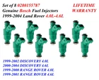 8X Genuine Bosch Fuel Injectors For Range Rover Land Discovery 4.0L 4.6L Remanufactured. Price: $139.00.