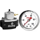 Holley 12-879 Fuel Press Regulator 4-65 Psi W/fitech 80117 Gauge New. Price: $234.99.