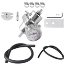 Universal Adjustable Fuel Pressure Regulator Kit With 0-140PSI Gage & Hose New. Price: $20.99.
