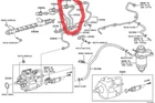 " Toyota Genuine Land Cruiser Prado Injection Pipe NO.3 Sub Assy 23703-30030 Oem New. Price: $63.74.