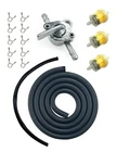 3/16 Gas Fuel Hose Set With Inline Shut Off Valve And Filters New. Price: $16.99.