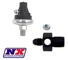 Nitrous Express Nx 15718 Fuel Pressure Safety Switch (efi) With -4AN Manifold New. Price: $88.00.