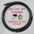 Aeromotive Fuel Pressure Regulator Air Fitting Push Lock Line Kit Boost Vacuum New. Price: $29.78.