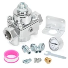 12-803 Adjustable Fuel Pressure Regulator With Gauge, Compatible New. Price: $57.14.