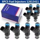 8X Fuel Injectors For Gmc Savana Sierra Chevrolet Silverado Express 12613411 New. Price: $46.71.