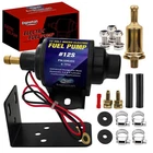 Micro Electric Gasoline Fuel Pump Universal 5/16 Inch Inlet And Outlet 12V 1-... New. Price: $55.44.