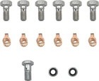 3905307 Fuel Return Line Banjo Bolt Copper Gaskets Kit W/seal,check Valve New. Price: $32.32.