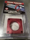 Airaid 310-510 Poweraid Throttle Body Spacer Red New. Price: $105.00.