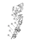 Genuine Mopar Intake Throttle Adapter 5142813AA New. Price: $9.59.
