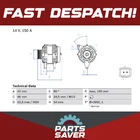 Alternator Fits Citroen C4 Picasso MK1 1.6D 2.0D 07 Bosch 5702C2 5702E1 New. Price: $331.53.