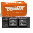 Dorman 4WD Switch For 1998-1999 Chevrolet K2500 Suburban Electrical Lighting Ze New. Price: $54.99.