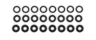 Fel-pro Es 73217 Fuel Injector O-ring Kit For Chevrolet Silverado 1500 New. Price: $26.80.