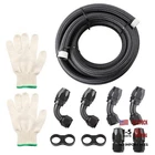 Maxpeedingrods 12AN Fuel Line Kit, Universal Stainless Braided Nylon Hose New. Price: $113.43.