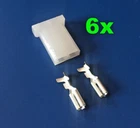 6X Bosch D-jetronic Injector Connector & Terminals Bmw Mercedes Porsche Volvo New. Price: $30.00.