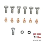 3905307 Fuel Return Line Banjo Bolt Copper Gaskets Kit W/seal,check Valve New. Price: $33.51.