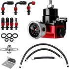 Efi Fuel Pressure Regulator Kit With Bypass Return 0-100PSI Gauge 6AN New. Price: $71.99.