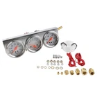 Bagaraatan Triple Kit Oil/volt/water GAUGE,2/52MM Chrome Panel 3IN1 Car New. Price: $38.31.