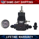 13129 Universal Aluminum Adjustable Fuel Pressure Regulator Kit AN6 Gauge Black New. Price: $26.50.