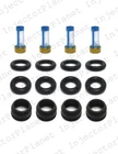 Set Of 4 Delphi Fuel Injector Repair Kit For 2003-05 Chevrolet Pontiac 12571863 Remanufactured. Price: $87.39.