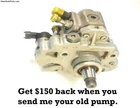 $369 Chevy Gm High Pressure Fuel Pump Diesel 06-10 6.6 Duramax Sierra Kodiak CP3 Remanufactured. Price: $519.00.