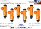 Oem Denso Set Of 6 Fuel Injectors For Nissan 370Z And Infiniti G37 M37 EX37 3.7L Remanufactured. Price: $150.00.