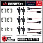 Set Of Siemens Injectors 1439800 2001 2006 Bmw 3.0L Conn Clips Remanufactured. Price: $218.50.
