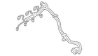 Genuine Bmw Wire Harness 12-51-8-658-838 New. Price: $138.54.