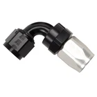 Russell 613193 Full Flow Swivel Hose End 90-DEG Black/clear -12AN New. Price: $42.45.