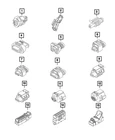 Genuine Mopar Electrical Connector 68221133AA New. Price: $29.59.