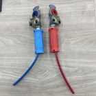Grote 81-0001 Gladhand, Red Blue Trunk Trailer Air Connection Coupler Used. Price: $18.00.