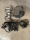 Triumph TR7 Partial Fuel Injection Set Engine Harness Intake Throttle Body Used. Price: $299.00.