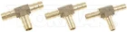 Dorman 55109 1/4 In., 5/16 And 3/8 Brass Tee Connector Assortment New. Price: $12.05.
