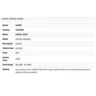 2002 Lexus LS430 Fuel Delivery Pipe Sub-assembly 2380750030 Used. Price: $120.01.