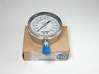 Reotemp PR40S1A2P23GT 4" Pressure Gauge 0-600PSI 1/2"NPT Bottom Glycerin Fill... New. Price: $50.00.