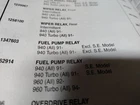 Volvo Fuel Pump Relay New Oem #134 7603. Price: $15.00.