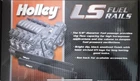Fuel Injector Rail-ls Package Holley 534-209 New. Price: $200.00.