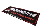Aeromotive Banner - 32IN X 92IN (black/red) New. Price: $62.99.